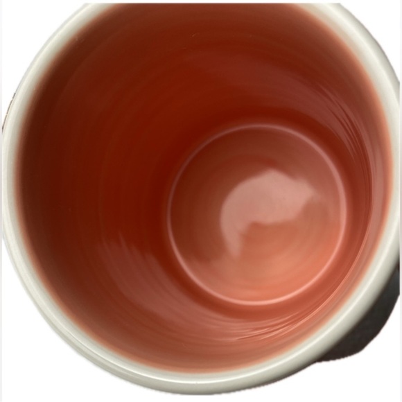 Gold handled Dancing Hares Artist Signed Coffee Mug - Picture 7 of 16